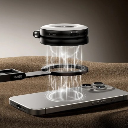 Ulanzi MA60 Foldable Magnetic Phone Tripod (Orange)