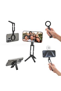 Ulanzi MA60 Foldable Magnetic Phone Tripod (Black)