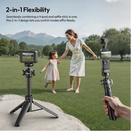 Ulanzi MT90 Cka Quick-Release Tripod for GoPro Hero Insta360 DJI Osmo Pocket/Action/360 Small Cameras