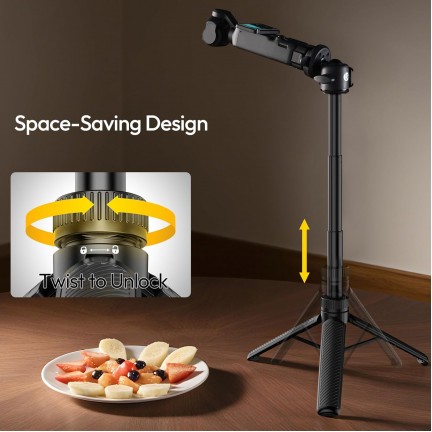 Ulanzi MT90 Cka Quick-Release Tripod for GoPro Hero Insta360 DJI Osmo Pocket/Action/360 Small Cameras