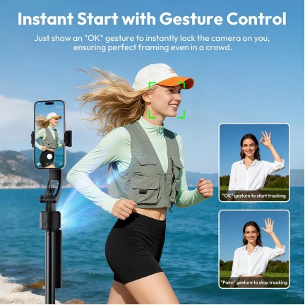 Ulanzi TT23 Auto Face Tracking Tripod and Selfie Stick