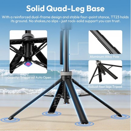 Ulanzi TT23 Auto Face Tracking Tripod and Selfie Stick