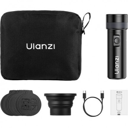 Ulanzi LM01 Photography Rechargeable Flashlight with 20 Filters