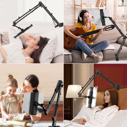 Ulanzi T2 Adjustable Tablet/SmartPhone Holder Stand for Desktops/Bedheads