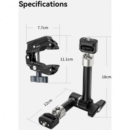 Ulanzi R011a Magic Arm with Crab Clamp Kit