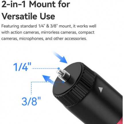 Ulanzi AT-01 1.5m Extendable Selfie Light Stand Tripod
