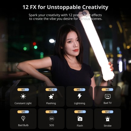 Ulanzi UA12 12W Portable Air Tube Bi-Color LED Light