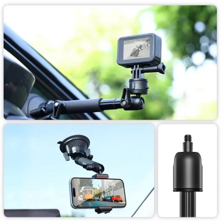 Ulanzi ZJ01 Magnetic Suction Cup Mount For Action Camera Smartphone
