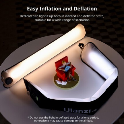 Ulanzi UA20 20W Portable Air Tube Bi-Color LED Light