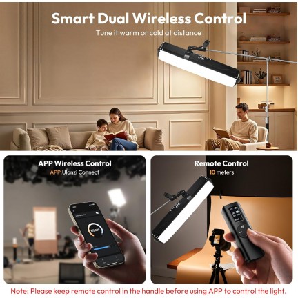 Ulanzi AL120 120W Inflatable Bi-Color LED Air Tube Light