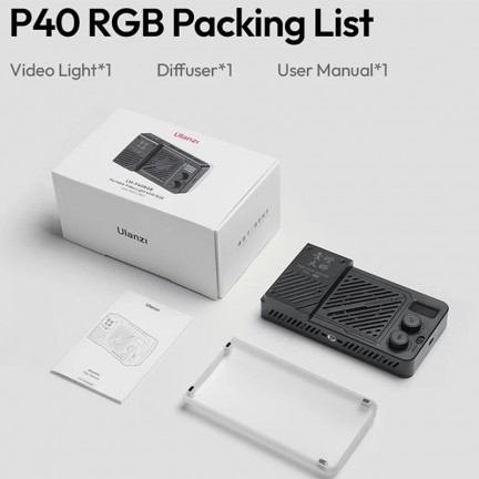 Ulanzi LM-P40RGB 40W RGB Portable Video Light