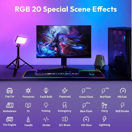 Ulanzi LM-P40RGB 40W RGB Portable Video Light