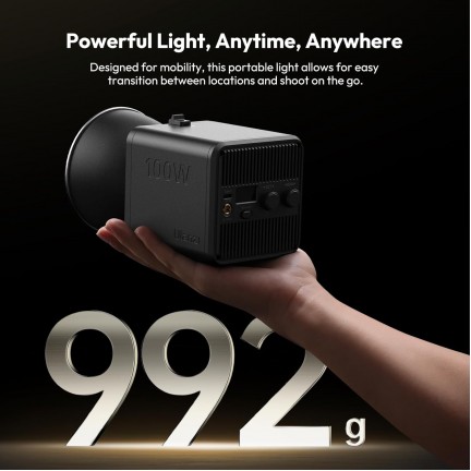 Ulanzi ML100Bi 100W Bi Color COB Video Light with Built-In Battery