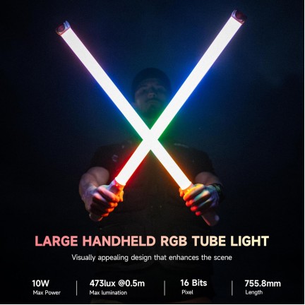 VILTROX P12 10W RGB LED Pixel Light Stick (22.76")