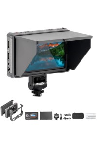 VILTROX DC-X3 6" Touchscreen HDMI/SDI On-Camera Monitor with Cage