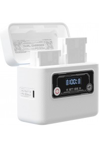 VILTROX BT-E6 Camera Battery Charging Case Power Bank for Canon LP-E6 (Battery Not Included)