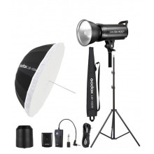 Godox SK400II With UB-105W Umbrella 1-Light Studio Flash Kit