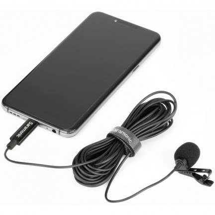 Saramonic LavMicro U3B Omnidirectional Lavalier Microphone with USB Type-C Connector