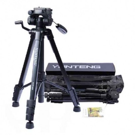 حامل ثلاثي للكاميرات YUNTENG VCT-668 Pro