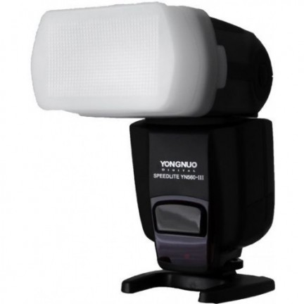 فلاش خارجي يونقنو الاصدار الثالث مع مشتت اضاءة Yongnuo YN560 III With Flash Diffuser