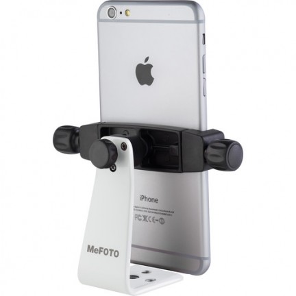 MeFOTO SideKick360 Smartphone Tripod Adapter White