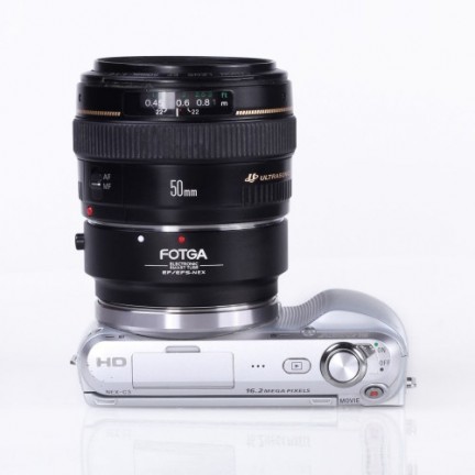 Electronic Auto Focus Adapter Canon EOS EF-S lens to Sony NEX E