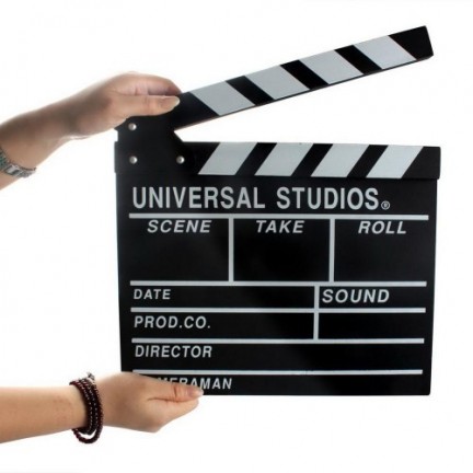 Director Film Clapboard Action Scene Clapper Board