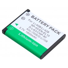 Camera Battery for Olympus Pentax D-Li63 Fuji NP-45 Nikon EN-EL10 NP80 CNP80 K7006