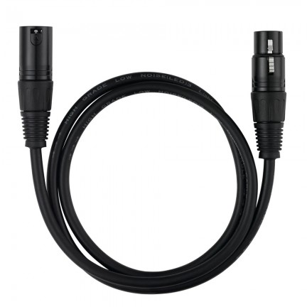 Cable XLR Cable, XLR Female to XLR Female Balanced 3 PIN Microphone Cable , Black 5M 