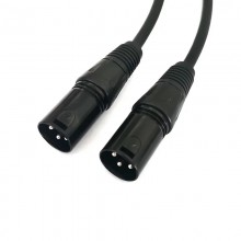 Cable XLR , XLR Male to XLR Male Balanced 3 PIN Microphone Cable , Black 5M 