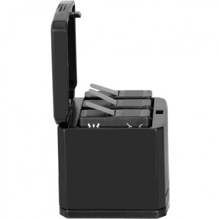 TELESIN 3 Slots LED Storage Charger Box for GoPro HERO 8/7/6/5