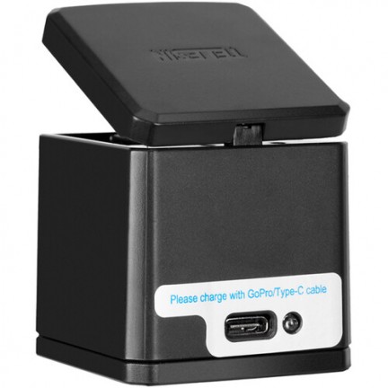 TELESIN 3 Slots LED Storage Charger Box for GoPro HERO 8/7/6/5