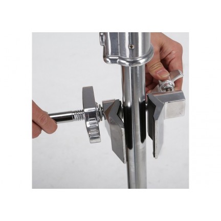 Nicefoto M11-078E End Jaw Vise Clamp 5/8” Pin 200mm Long with Opening 16-80mm Clamp