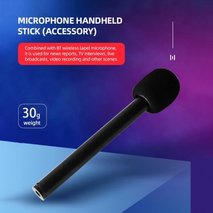 Universal Microphone Handheld Adapter Handle Grip Bracket for Wireless Microphone System