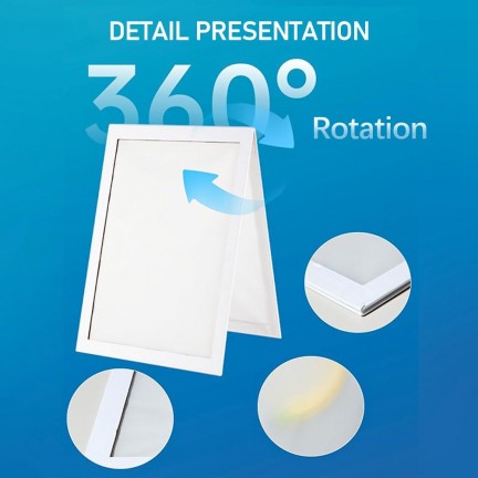 Portable Photography Reflector Foldable V-Flat Light Reflector (850*295mm)