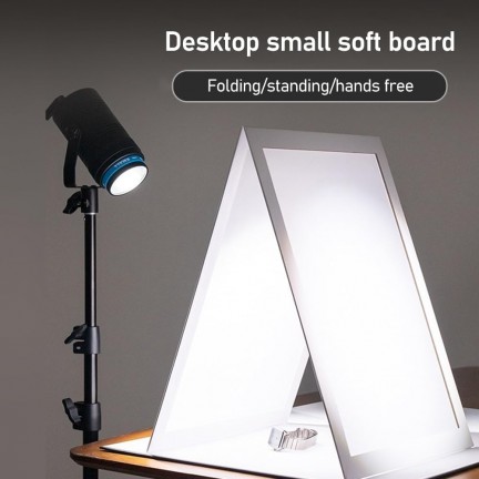 Portable Photography Reflector Foldable V-Flat Light Reflector (850*295mm)