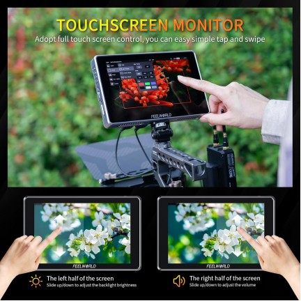 FeelWorld S7 7" 12G-SDI/HDMI 2.0 Camera Field Monitor