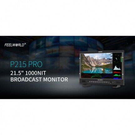 FeelWorld P215 PRO 21.5" Full HD High-Bright Broadcast Monitor