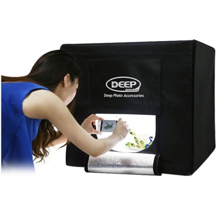 DEEP LED Studio-in-a-Box 80x80cm Bi-Color 3200K-5600K