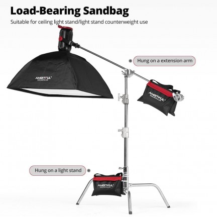 Bag Photography Studio Video Stage Film Sandbag Saddlebag for Light Stands Boom Arms