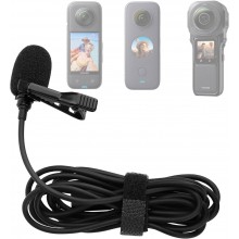 Lavalier Microphone Mini Mic Audio Recording for Insta360 X3 / x2