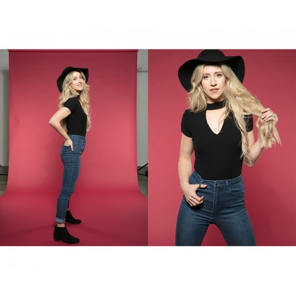 Emily Background Paper Rolls 2.72x10m #27 Flame