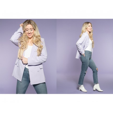 Emily Background Paper Rolls 2.72x10m #29 Thistle Pruple