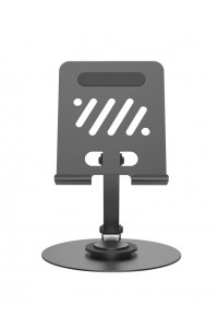 Folding Metal Rotating Tabletop Metal Bracket Multifunctional Rotating Cell Phone Holder Tablet Universal Stands