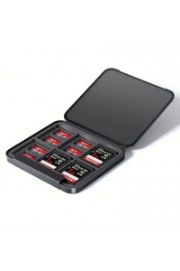 Llano Card Case Holder Water Resistant Anti-Shock Memory Card Case for SD/Micro SD TF Card