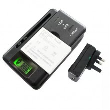Multi Connector LCD Display Universal Battery Charger