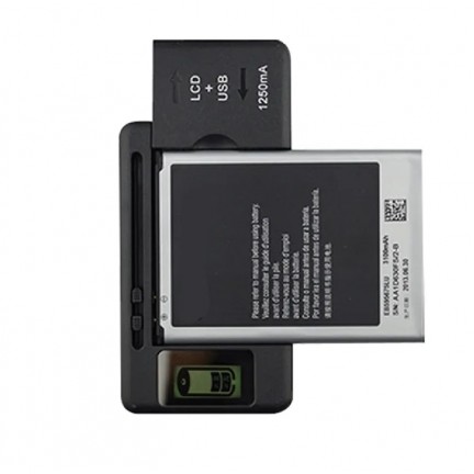 Multi Connector LCD Display Universal Battery Charger