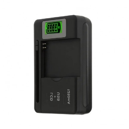 Multi Connector LCD Display Universal Battery Charger