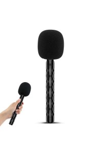 Wireless Microphone Handheld Interview Mic Hand Stick