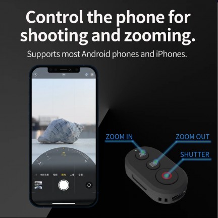 Wireless Remote Control For Insta360 X2/X3/X4/X5/Go3/S/ACE Pro/Pro2 Gopro 13/12/11/10/9/8